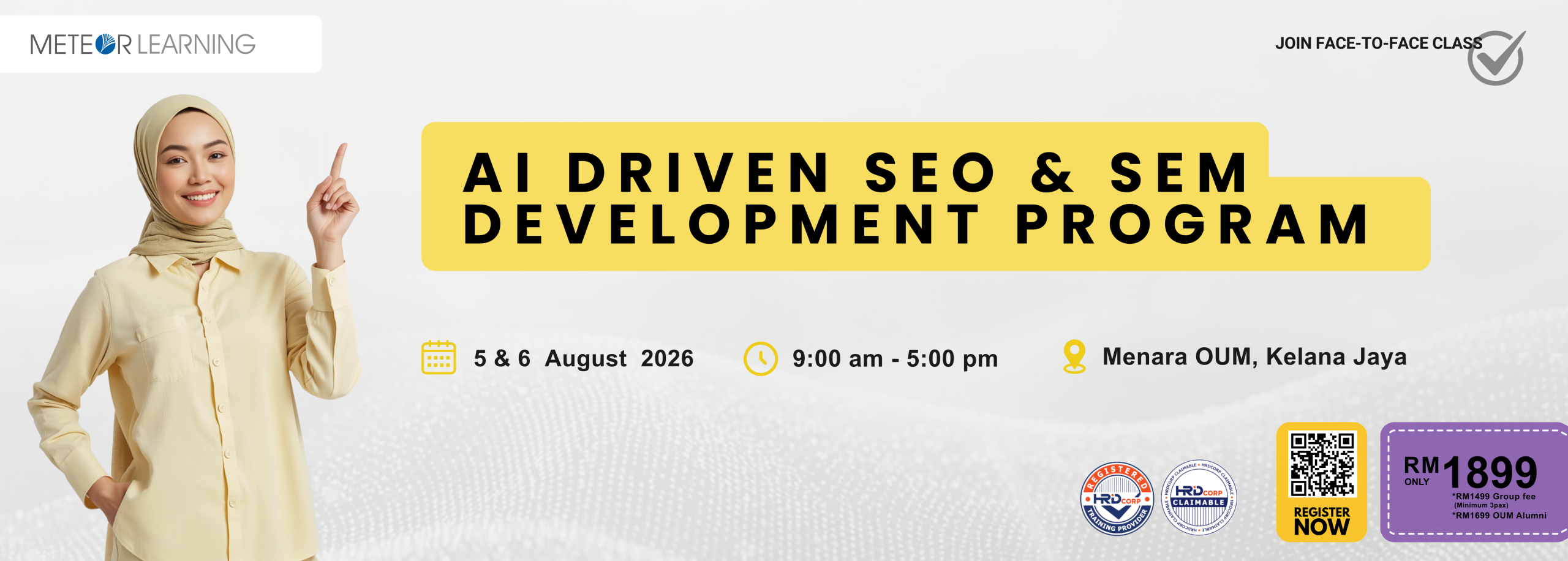 AI driven seo & sem development program